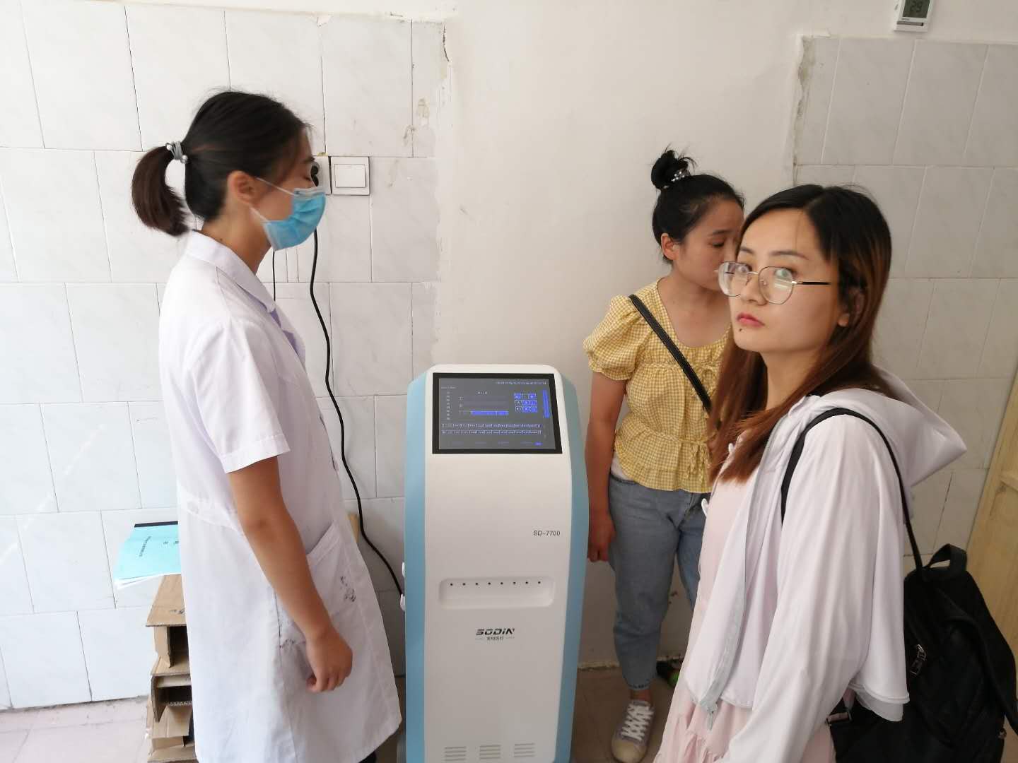 河南尉氏人民醫院采購我司SD-7700聽覺統合訓練儀